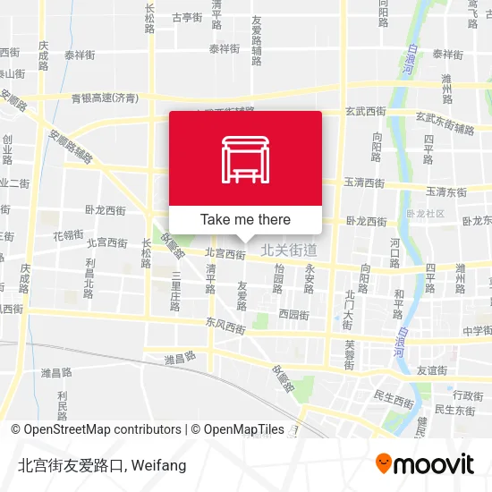 北宫街友爱路口 map