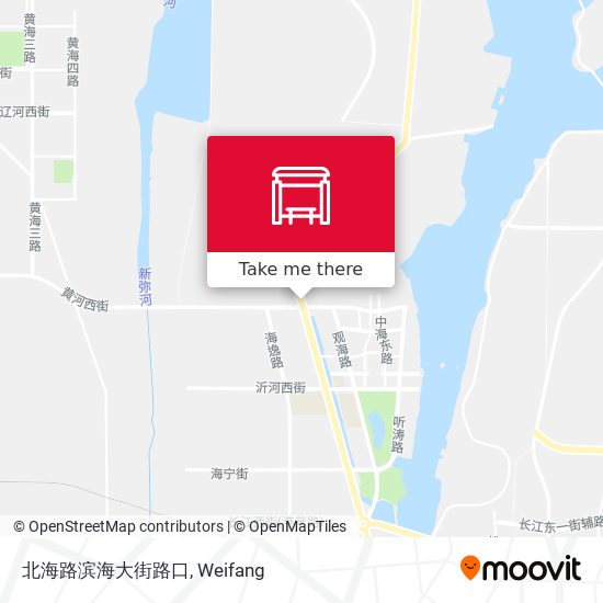 北海路滨海大街路口 map