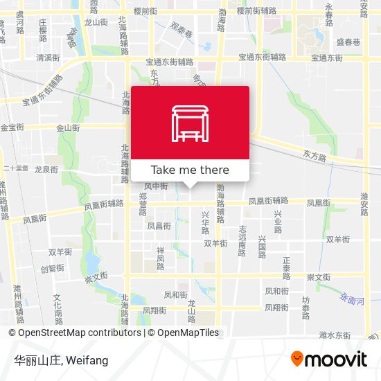 华丽山庄 map