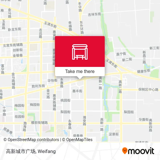 高新城市广场 map