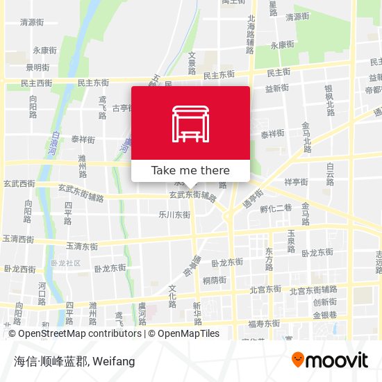 海信·顺峰蓝郡 map