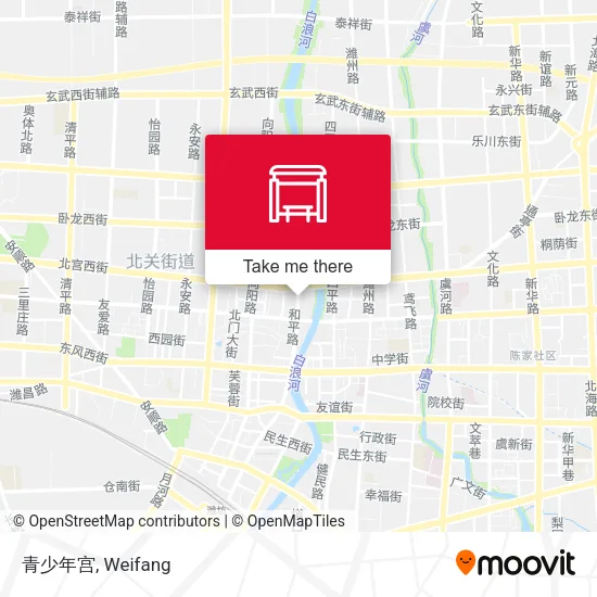青少年宫 map