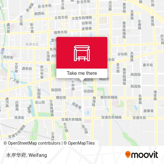 水岸华府 map