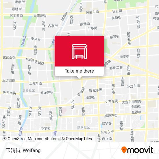 玉清街 map