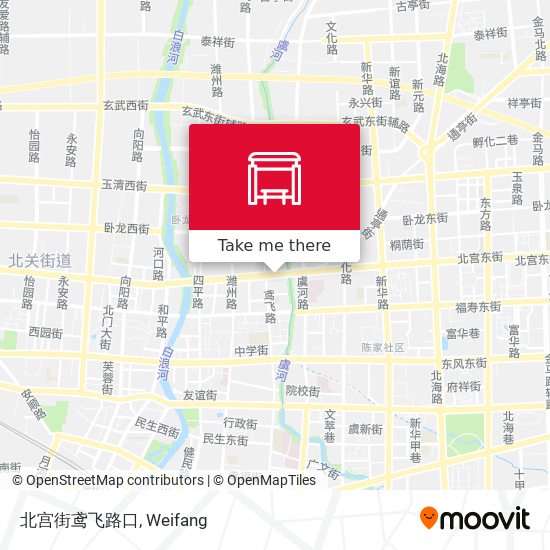 北宫街鸢飞路口 map