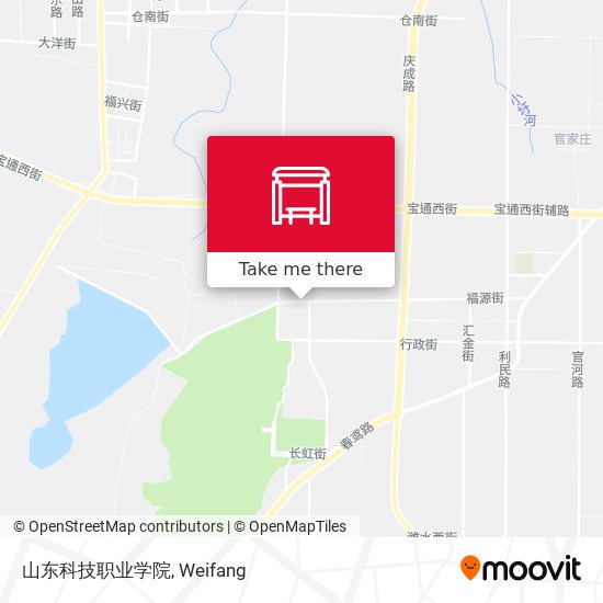 山东科技职业学院 map