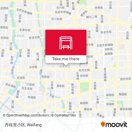 丹桂里小区 map