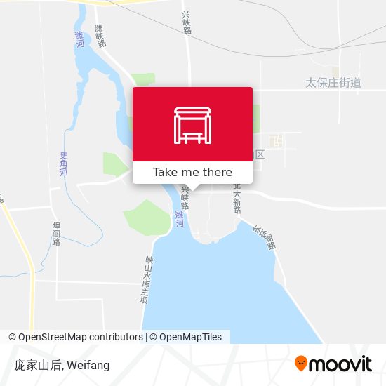 庞家山后 map