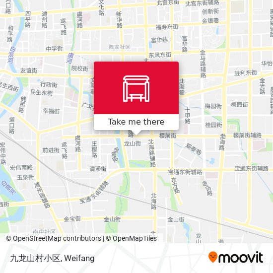 九龙山村小区 map