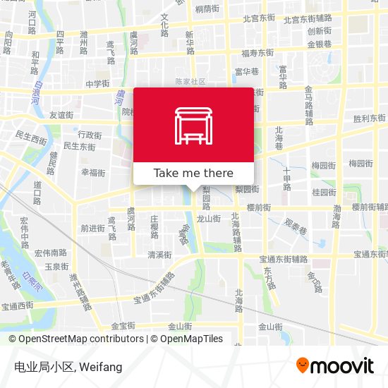 电业局小区 map