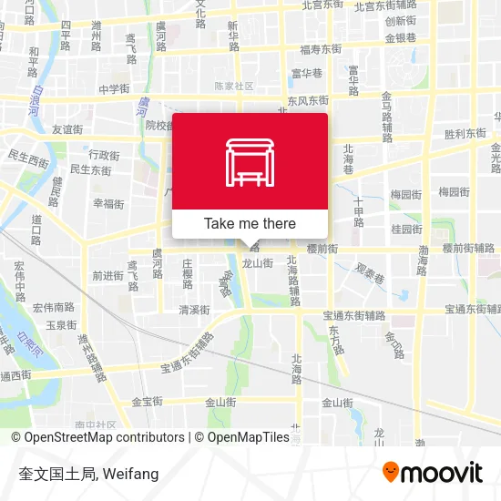 奎文国土局 map