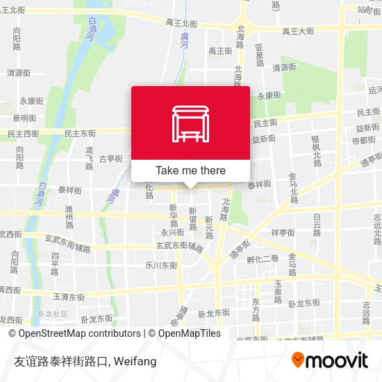 友谊路泰祥街路口 map