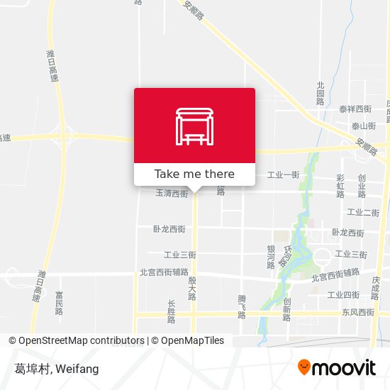 葛埠村 map