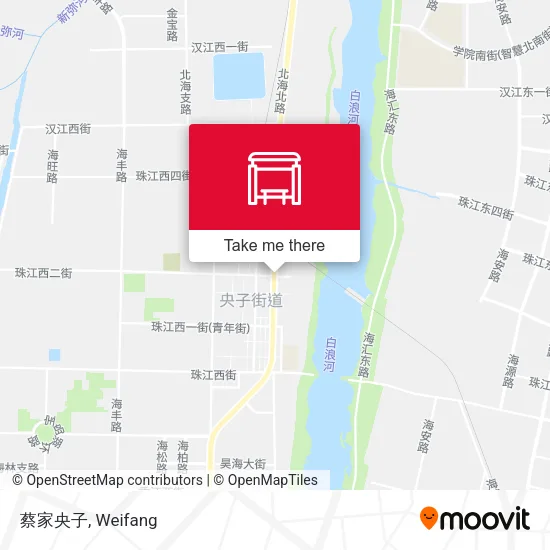蔡家央子 map
