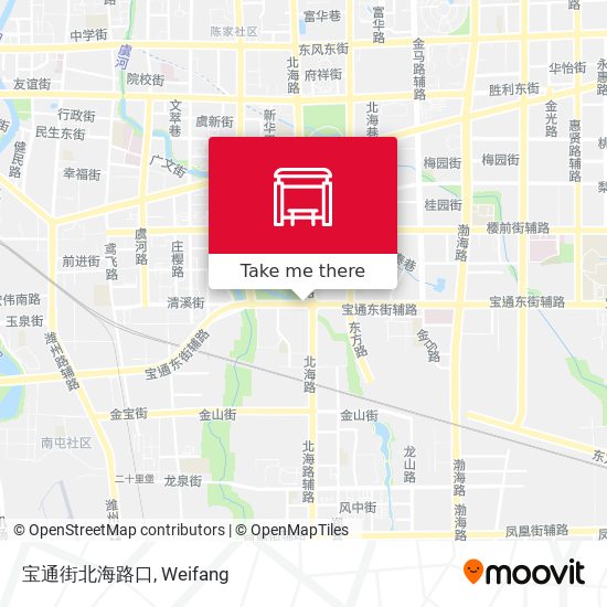 宝通街北海路口 map