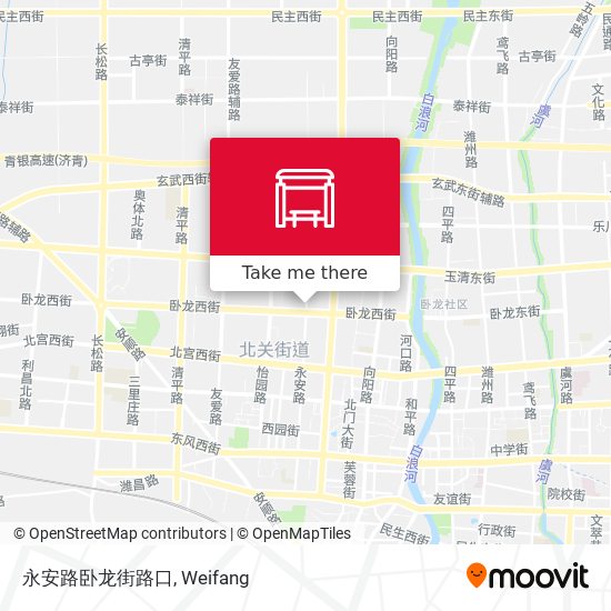 永安路卧龙街路口 map