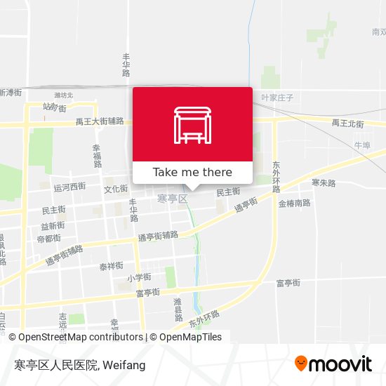 寒亭区人民医院 map