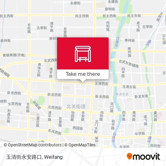 玉清街永安路口 map