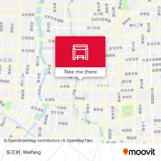 东庄村 map