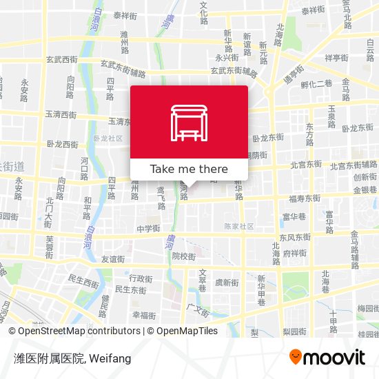 潍医附属医院 map