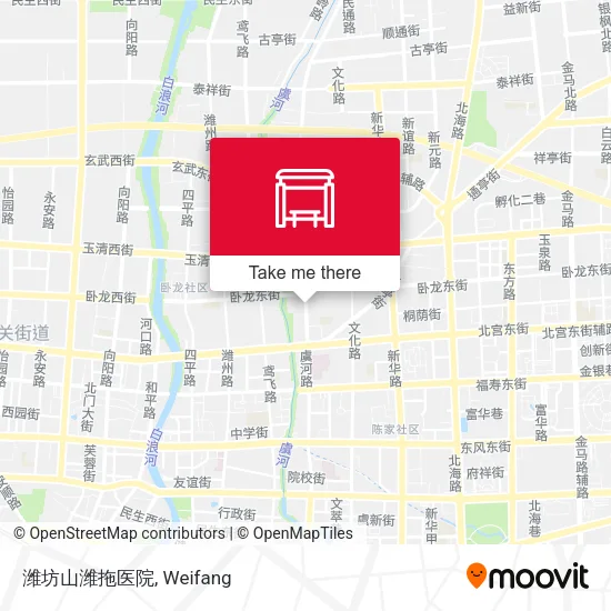 潍坊山潍拖医院 map