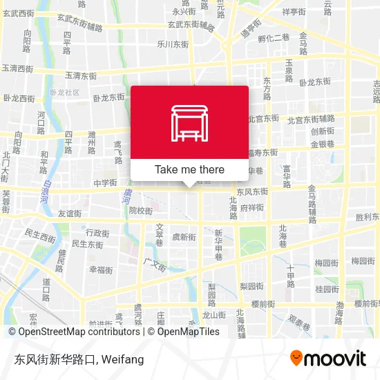 东风街新华路口 map
