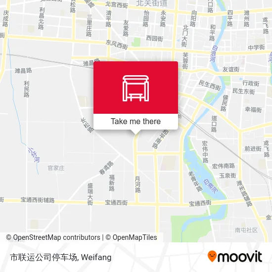 市联运公司停车场 map
