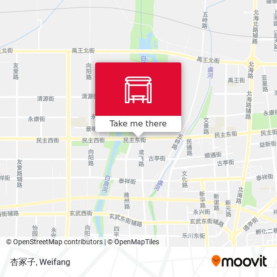 杏冢子 map