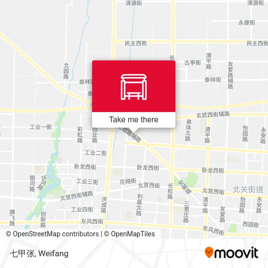 七甲张 map