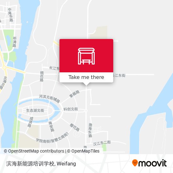 滨海新能源培训学校 map
