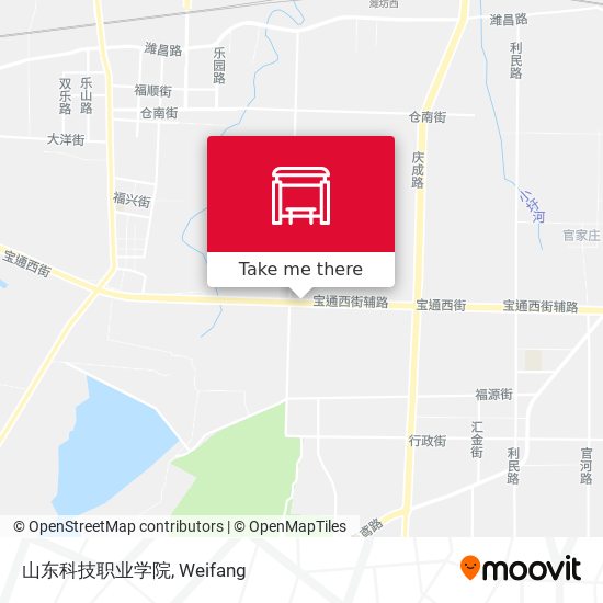 山东科技职业学院 map