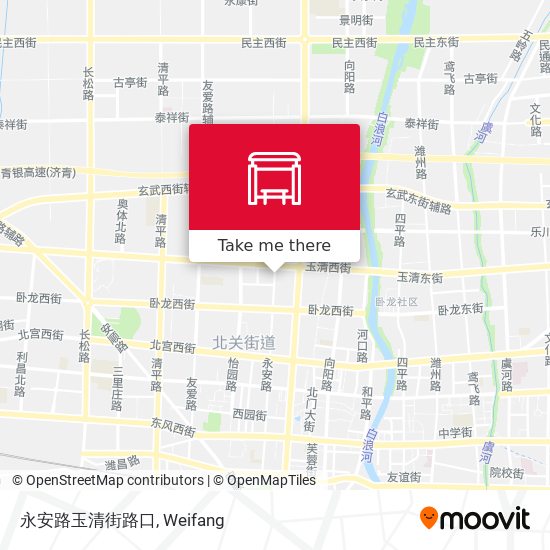 永安路玉清街路口 map