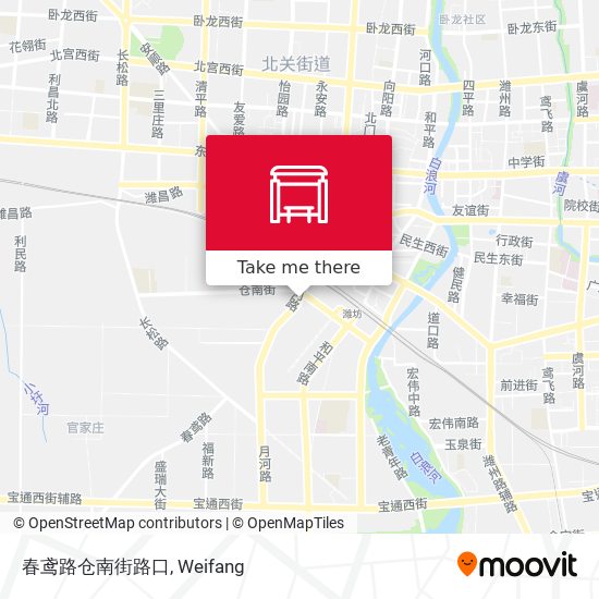 春鸢路仓南街路口 map