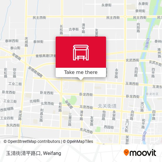 玉清街清平路口 map