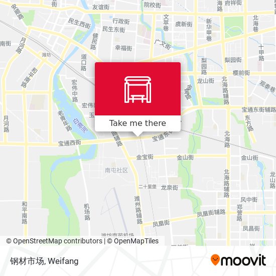 钢材市场 map