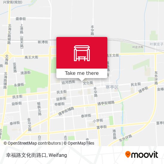 幸福路文化街路口 map