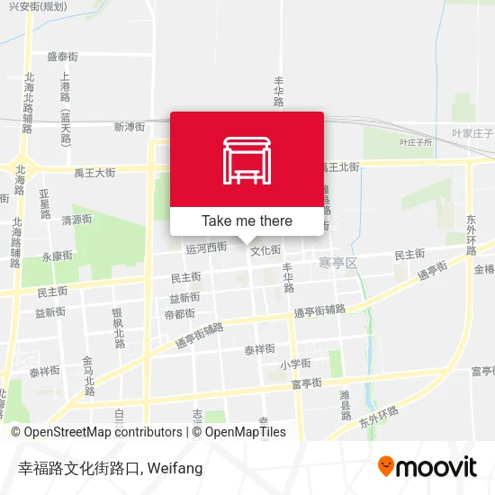 幸福路文化街路口 map