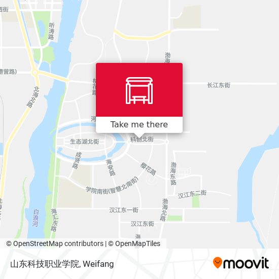 山东科技职业学院 map