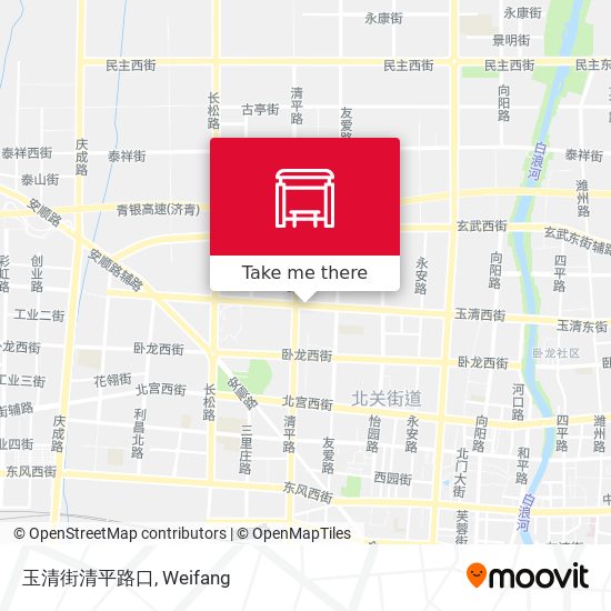 玉清街清平路口 map