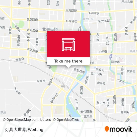 灯具大世界 map