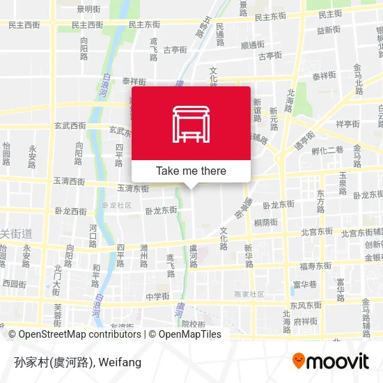 孙家村(虞河路) map