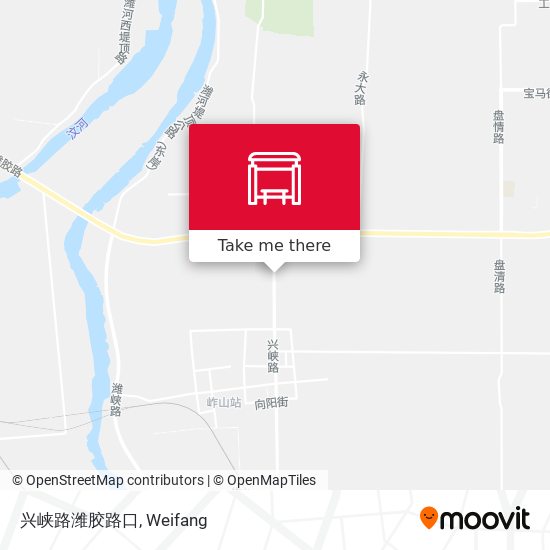 兴峡路潍胶路口 map