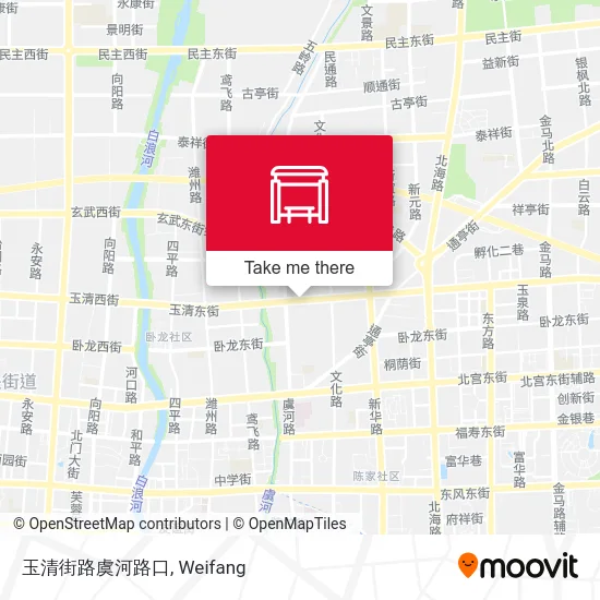 玉清街路虞河路口 map