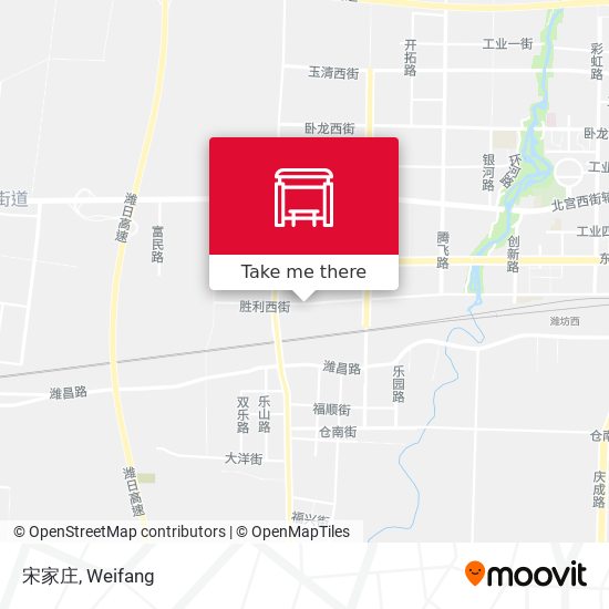 宋家庄 map