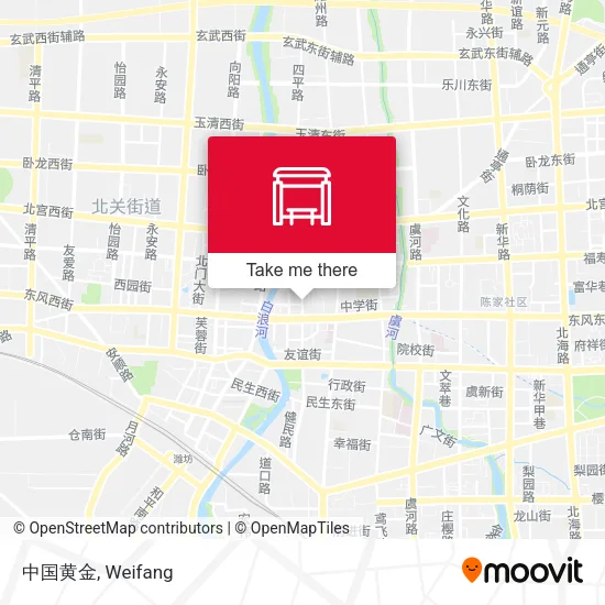 中国黄金 map