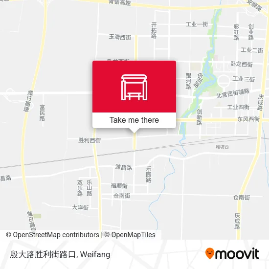 殷大路胜利街路口 map
