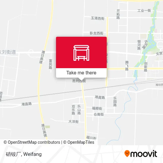 硝铵厂 map