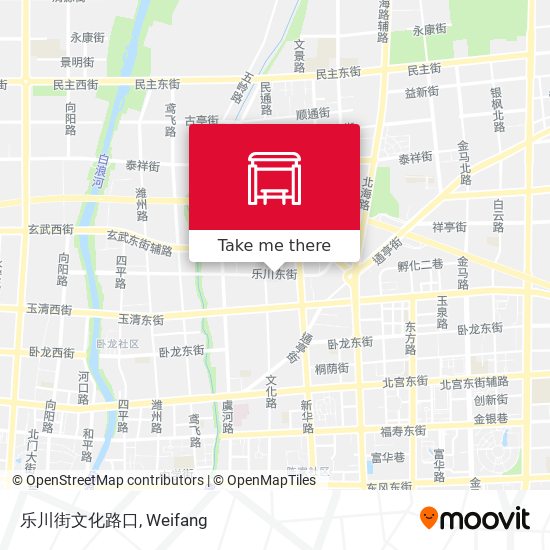 乐川街文化路口 map