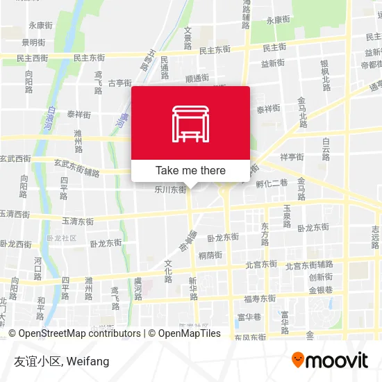 友谊小区 map