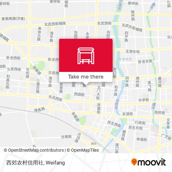 西郊农村信用社 map